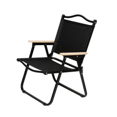 Imagem de Cadeira Dobrável Camping Lazer Descanso Suporta Até 120kg - Bogu Store