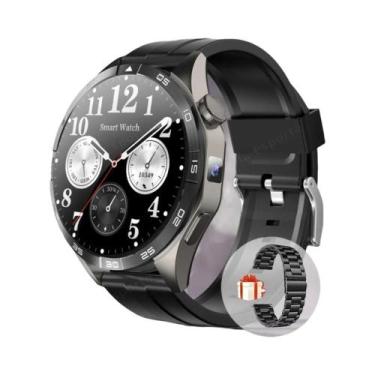 Imagem de Smartwatch Android 4G 5G Com Cartão SIM GPS WiFi Bateria Grande Desblo