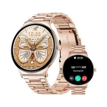 Imagem de Relógio Inteligente Ultra Fino Para Mulheres 1.43 AMOLED Monitor De Fi