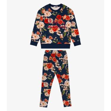 Imagem de Conjunto de Blusão Com Legging Trick Nick Azul, 2, Azul