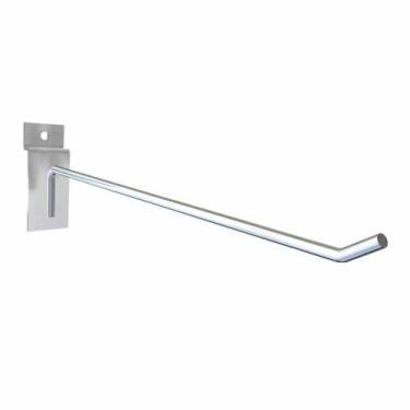 Imagem de Gancho para MDF Canaletado 25 cm Cromado - Metalúrgica MS