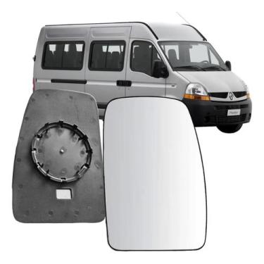 Imagem de Subconjunto Lente Espelho Base Retrovisor Master 2003 até 2016 Superio