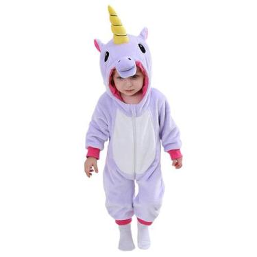 Imagem de Fantasia TONWHAR Infant Toddler, roupa de neve de Halloween, unicórnio