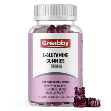 Imagem de Suplemento GREABBY L Glutamina 1000 mg, gomas, 60 unidades