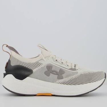 Imagem de Tênis Under Armour Charged Hit SE Feminino Cinza, 38