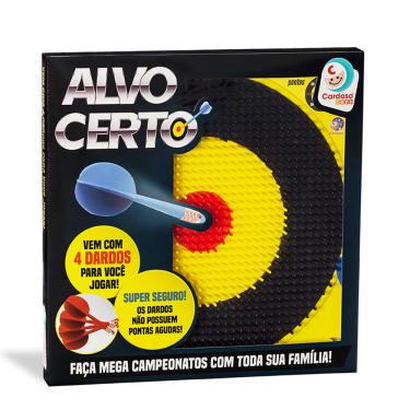 Imagem de Jogo de Dardos Infantil Alvo Certo 8401 Cardoso