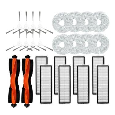 Imagem de Compatible With XMI Robot Vacuum X20+ / X20 Plus Vacuum Cleaner Accessories Main Side Brush Hepa Filter Mop Cloth Dust Bag Spare Parts(Set17)