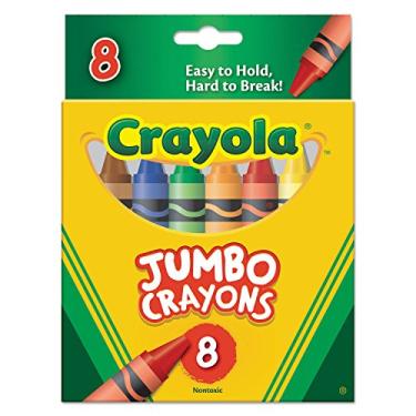 Imagem de Crayola Crayons Jumbo 8Ct Peggable Tuck Box - Bin389