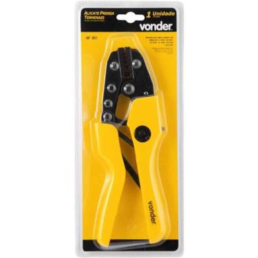Imagem de Alicate Prensa Terminais Coaxial 1,7 A 6,5 Mm Ap 051 Vonder