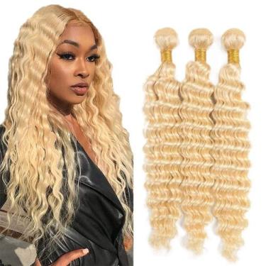 Imagem de Extensões de cabelo AuokMar 613 Brazilian Virgin Remy 50-60cm
