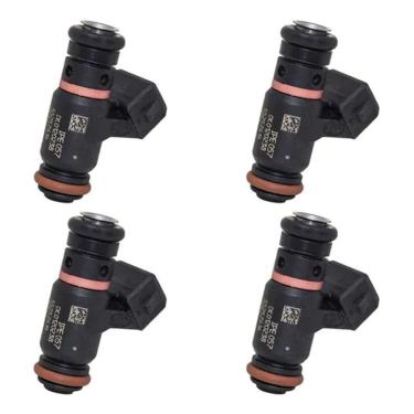 Imagem de Kit 04 Bicos Injetores Fiat Toro Jeep Renegade 1.8 16V Flex