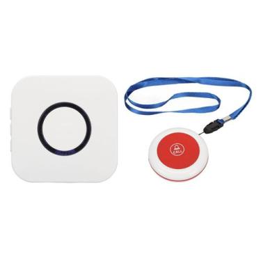 Imagem de Sistema de pager sem fio Caregiver ASHATA IP55 Waterproof