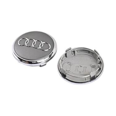 Imagem de Capas Centrais Para Rodas De Carro Audi, Conjunto De 4 Peças, 60mm 61m