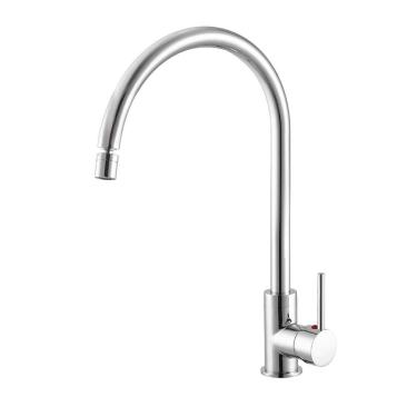 Imagem de Monocomando de Pia Gourmet Meber Minimal 7007 C75 BA para Cozinha, Cromado