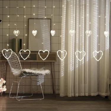 Imagem de Luzes de Natal, Pisca Pisca Natal Branco Quente,10 Metros de Comprimento, 66 Lâmpadas, Iluminação Amarela/Rgb, Recarregável Por Usb, Decoração para Festas de Natal(BRANCO,220V)