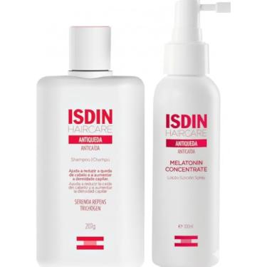 Imagem de Kit Isdin Hair Care Antiqueda Shampoo 207g + Loção Spray 100ml (2 Produtos)
