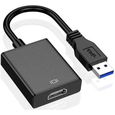 Imagem de Cabo Adaptador Conversor Usb 3.0 Hdmi Fhd 1080p Segunda Tela - F3
