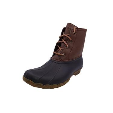 Imagem de Sperry Bota feminina Sweetwater Duck Boot de couro cano baixo, Marrom/bronze, 7