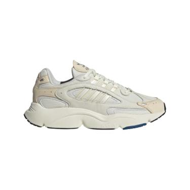 Imagem de adidas Tênis masculino Ozmillen com cadarço casual - Off White, Off-white, 42