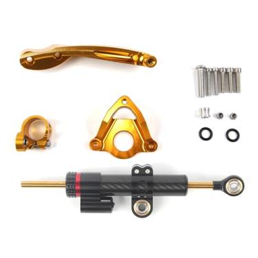 Imagem de Estabilizadores de amortecedor de direção Arashi com suporte para Honda CBR600RR 2007-2016, controle de segurança de peças de acessórios de motocicleta