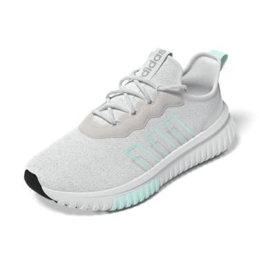 Imagem de adidas Tênis feminino Kaptir Flow 2.0, Branco/Semi Flash Aqua/Prata Metálico, 40