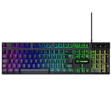 Imagem de Teclado Gamer Fortrek Fearless 100 Fullsized Preto