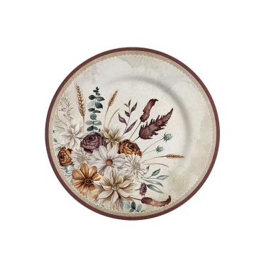 Imagem de Prato De Sobremesa Copa E Cia Aquarelle Em Cerâmica Adele