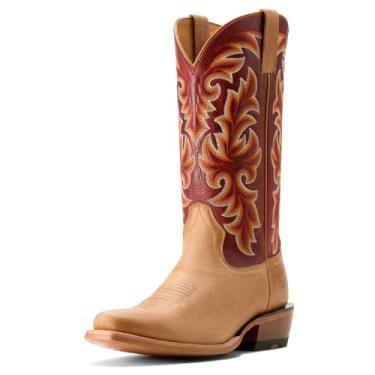 Imagem de Ariat Bota cowboy masculina Futurity Champ Western, Carbono escuro/prata antiga, 44
