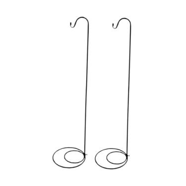 Imagem de Stgfyxgs Conjunto de 2 Ganchos de Pastor para Exibição, Cabide de Ferro Fácil de Instalar para, Terraço ou Pátio. Ideal para Lanternas, Jardins e