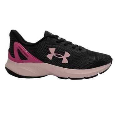 Imagem de Tênis Under Armour Charged Prompt SE Feminino - Preto/Rosa-Feminino