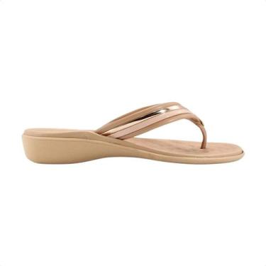 Imagem de Tamanco Fem Anabela Beira Rio 8224.804-14194.64642, Rosa/Branco Off/Ou