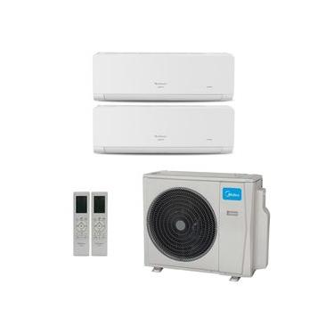 Imagem de Ar-Condicionado Multi Split Inverter Springer Midea 36.000 (1x Evap HW 12.000 + 1x Evap HW 24.000) Quente/Frio 220V