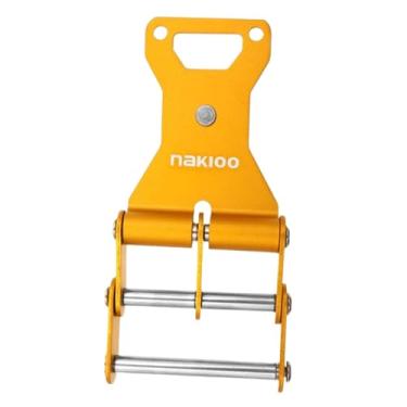 Imagem de MotiveTech Fivela de cinto de ferramentas, clipe de cinto, acessório portátil, fácil de instalar, fixador de liberação rápida para carpinteiros, eletricistas e, Amarelo 60mm