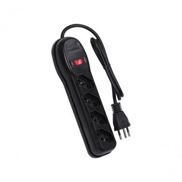 Imagem de Filtro De Linha 4 Tomadas Pp 0,75mm Comprimento 1mt