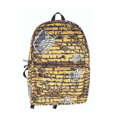 Imagem de Mochila Attacks Ons Titans Kids School PU 33x17x45cm