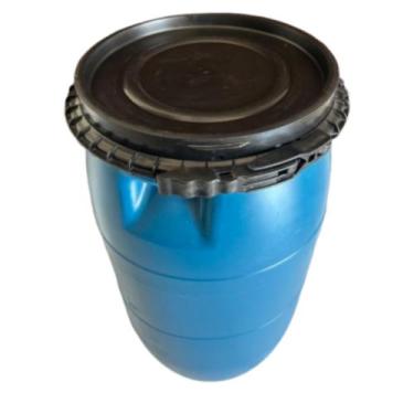 Imagem de Bombona 80 Litros Galão Barril Tambor Água Cor Azul Tampa de Lacre