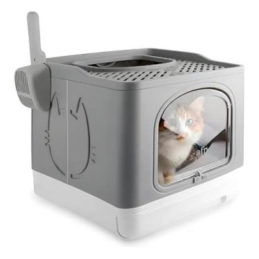 Imagem de Caixa de areia para gatos fechada