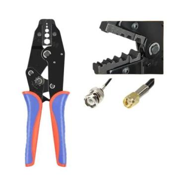 Imagem de Alicate De Crimpagem Para Cabo Coaxial SMA BNC RG58 RG62 YF-05H Série 