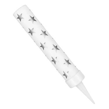 Imagem de Vela De Aniversário Vulcão Silver Festas Vela Branca