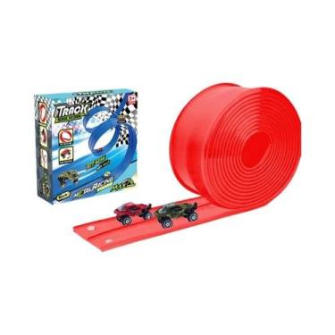 Imagem de Conjunto De Pista De Corrida Flexível De 4,5M Com 4 Carros Resistentes