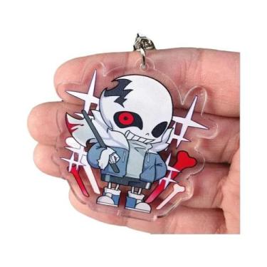 Imagem de Jogo UNDERTALE Frisk Sans Flowey Toriel Trajes Cosplay Anime Chaveiro 