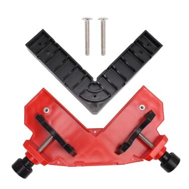 Imagem de Fafeicy Braçadeira de ângulo Reto, Braçadeira de Canto Ajustável de 90 Graus Com Bloco de Posicionamento Removível para Marcenaria, Armário, Móveis, Conjunto de Gaveta