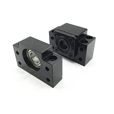 Imagem de Bk25+bf25 Suporte de parafuso suporte fixo rolamento linear BKBF25 para parafuso de esfera SFU3205/SFU3210/SFU3232