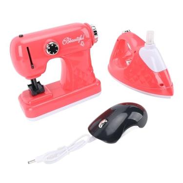 Imagem de Jiawu Máquina de Costura Elétrica Criativa e Brinquedo de Simulação de Ferro para Crianças que Elaboram e Aprendem Em Casa