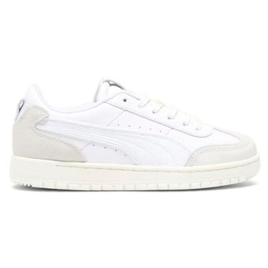 Imagem de PUMA Tênis feminino Premier Court com cadarço casual - branco, Branco, 38