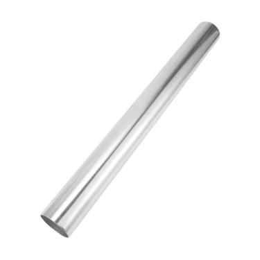 Imagem de TUCKBOLD 64 mm/2,5 pol. OD reto 6061 tubo de liga de alumínio intercooler superfície polimento entrada de ar mangueira de conexão dupla cabeça plana 600 mm 23,6 polegadas (C) 1 mm 0.1 cm (T)