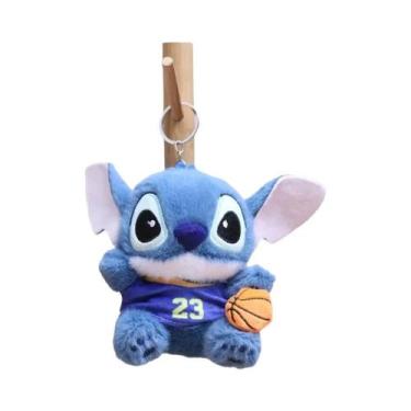 Imagem de Brinquedo De Pelúcia Stitch De 12cm, Estilo Esportivo Com Música, Orna