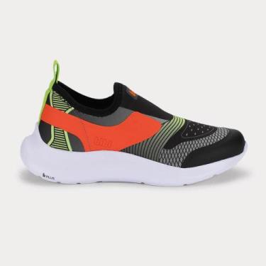 Imagem de Tênis Infantil Bibi Action Preto com Laranja, 25