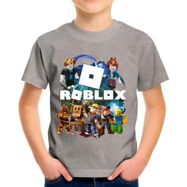 Imagem de Camiseta Camisa Menino Menina Infantil Menino Menina Juvenil Gamer Rob