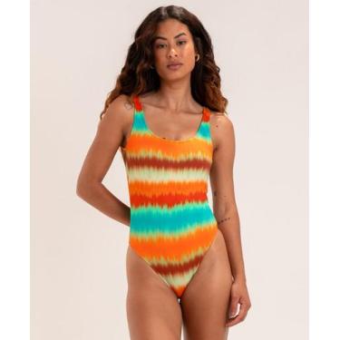 Imagem de Maiô Regata Estampa Terra - APNEIA, Estampa terra, P